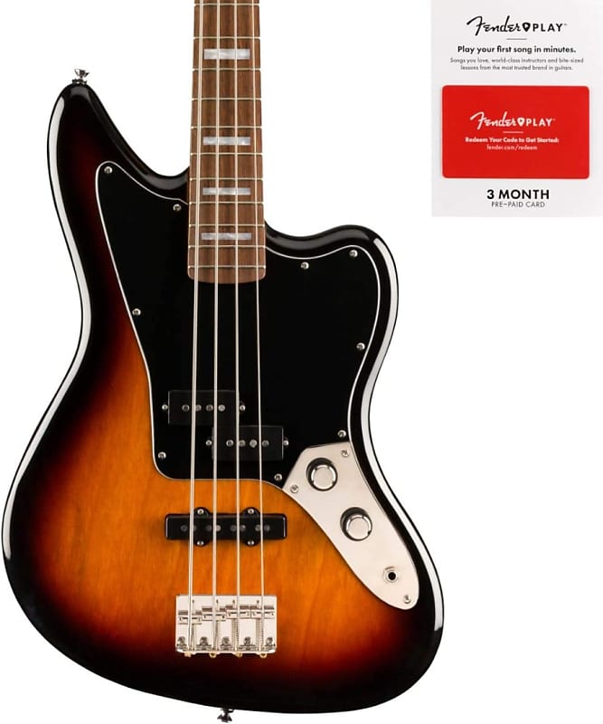 Fender Squier Classic Vibe Jaguar Bass, 3 Color Sunburst Reverb