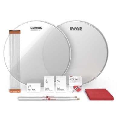 Evans UV1 Coated Snare Drum Tune Up Kit 14"