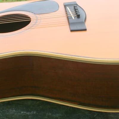 Yamaha  L-5 Coral Rosewood Body Guitar 1976 Natural+Yamaha Hard Case and Guitar Strap FREE image 17
