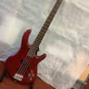 Cort Action Bass Plus TR 4-String Trans Red or Blue metallic