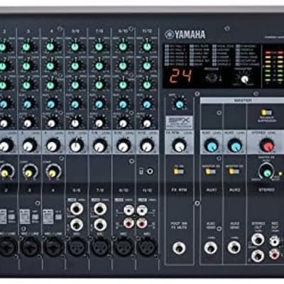 Yamaha EMX5 12-input Stereo Powered Mixer w/ DSP Effects image 2