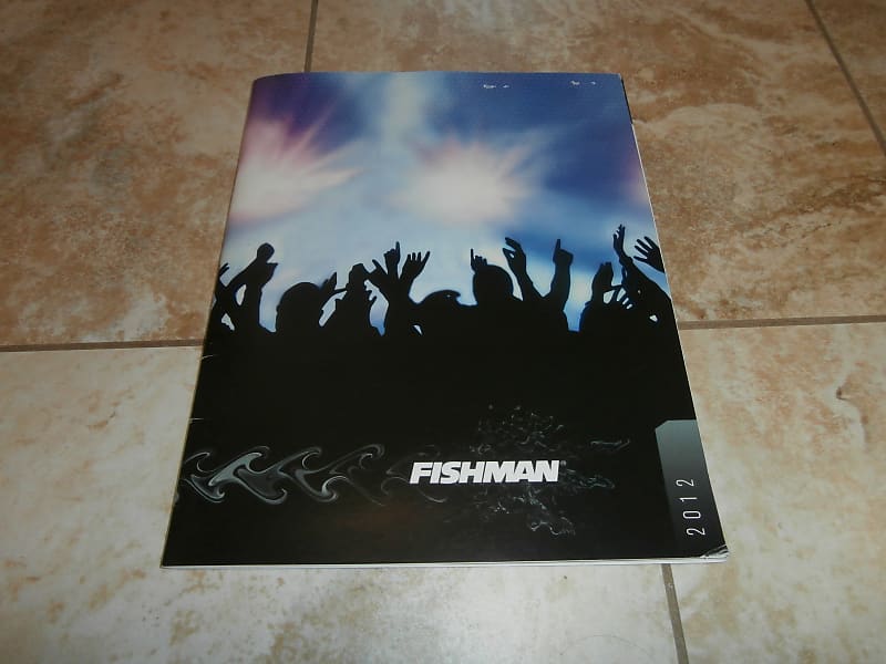 2012 Fishman Full Line Catalog! Original Case Candy, Reverb