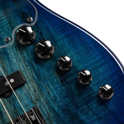 Cort GB-Fusion 4 Blue Burst w/Gigbag (B Stock) image 7