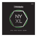 D'Addario Single NYXL Bass String | Various Sizes - .085 Long