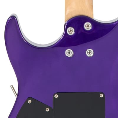 Vintage V6M24 ReIssued Series Electric Guitar ~ Pasadena Purple image 4