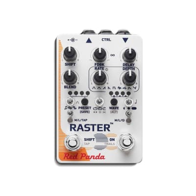 Reverb.com listing, price, conditions, and images for red-panda-raster-2