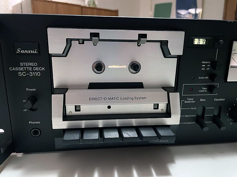 SANSUI SC-3110 カセットデッキ SANSUI SC-3110 カセットデッキ Sansui SC-3110 Cassette Deck