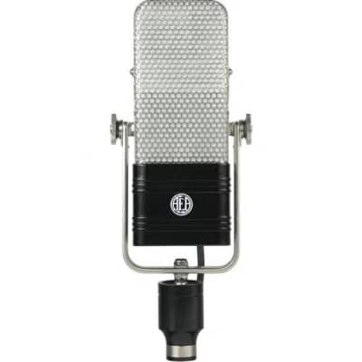 Microphone, RCA 44B, With Yoke Mount And Cable, Non-Operational, Black,  RCA, 1930s+, Metal, 12H, 5W, 3L - History For Hire