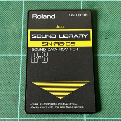 Roland SN-R8-05 JAZZ ROM CARD for ROLAND R8 R-8 MKⅡ