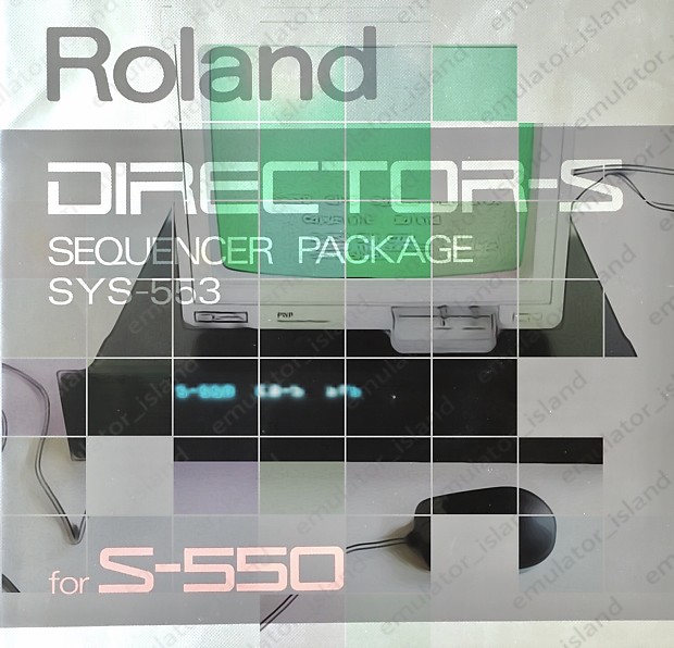Roland DIRECTORS SEQUENCER Package NOS Interface Kit S550 Reverb