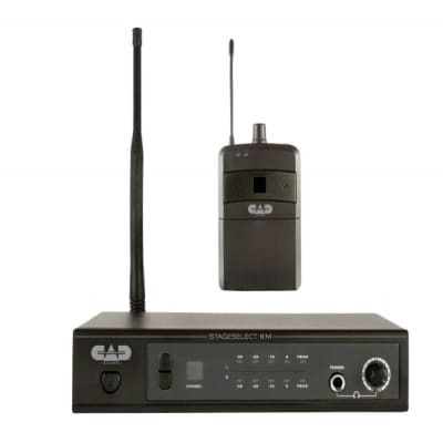 CAD StageSelectIEM  UHF In Ear Monitor Wireless System - Single Pack with Ear Buds image 1
