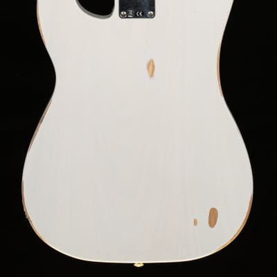 Fender Mike Dirnt Road Worn Precision Bass White Blonde Bass Guitar-MX21539346-10.87 lbs image 16