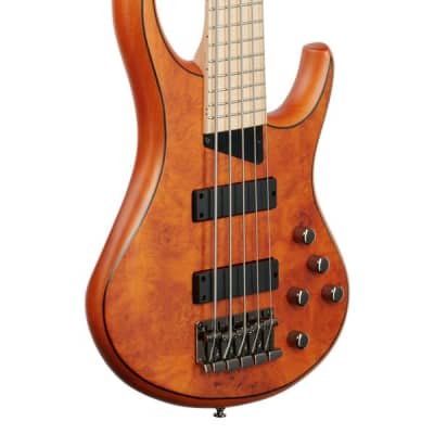 MTD Kingston Z5MP 5-String Bass Satin Amber image 9