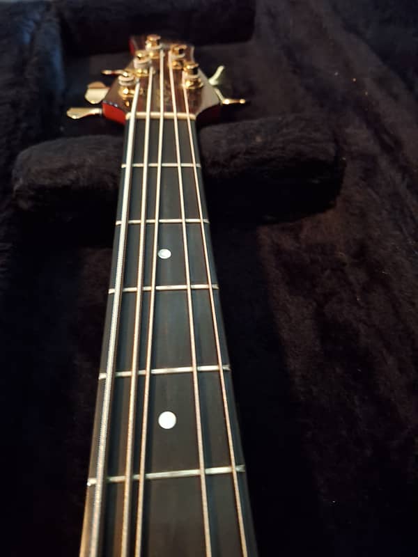 【希少】YAMAHA TRB 5PⅡ Yamaha TRB 5P with Piezo Bridge 1990s - Red | Reverb