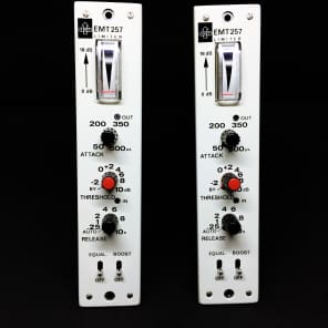 1975 PAIR of EMT 257 Compact Compressor Limiters image 3