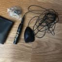 Shure MX391/O Microflex Omnidirectional Boundary Mic with 12' 3-Pin XLR Cable 2014 - Present - Black