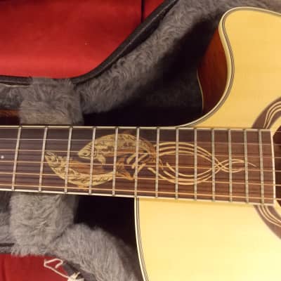 Crafter SM-Bubinga Salmon 35th Anniversary Acoustic Electric 