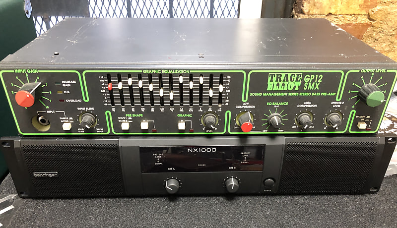 Trace Elliot GP12 SMX tube/solid state hybrid bass preamp