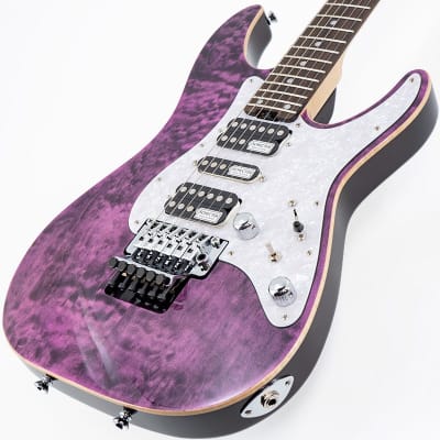 SCHECTER SD-2-24-AL (See-Thru Purple/Rosewood) -Made in Japan