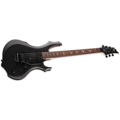 ESP LTD F-200 Electric Guitar (Black Satin) image 5