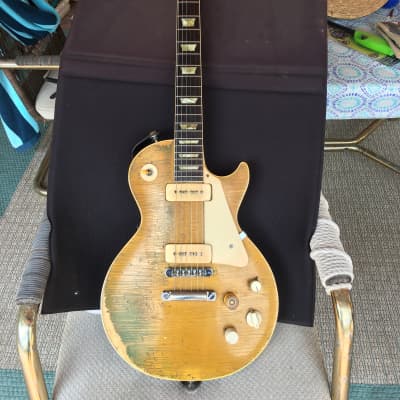 Gibson Les Paul 7-11-52 Distressed Gold Top image 2