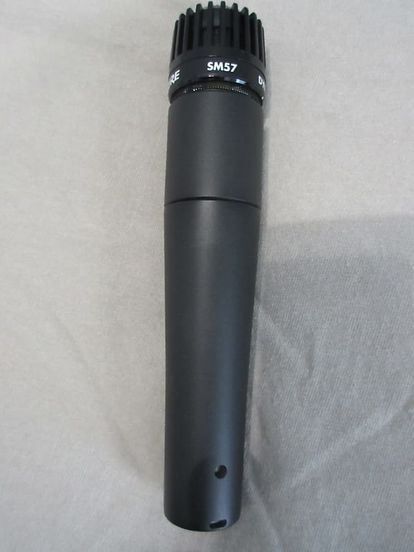 Shure SM57 Cardioid Dynamic Microphone 1984 Present Black Reverb