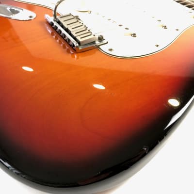 Fender Stratocaster American Standard LH Gaucher Lefty 50th Anniversary 1996 Sunburst image 11