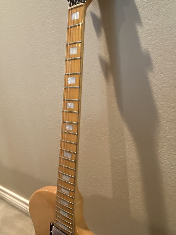 Gibson L6S 1973 - Natural with Block Inlays | Reverb