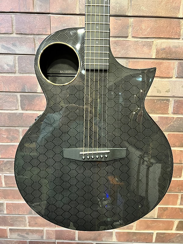 Enya EAX4 Pro Carbon Fiber Acoustic Electric Guitar Reverb