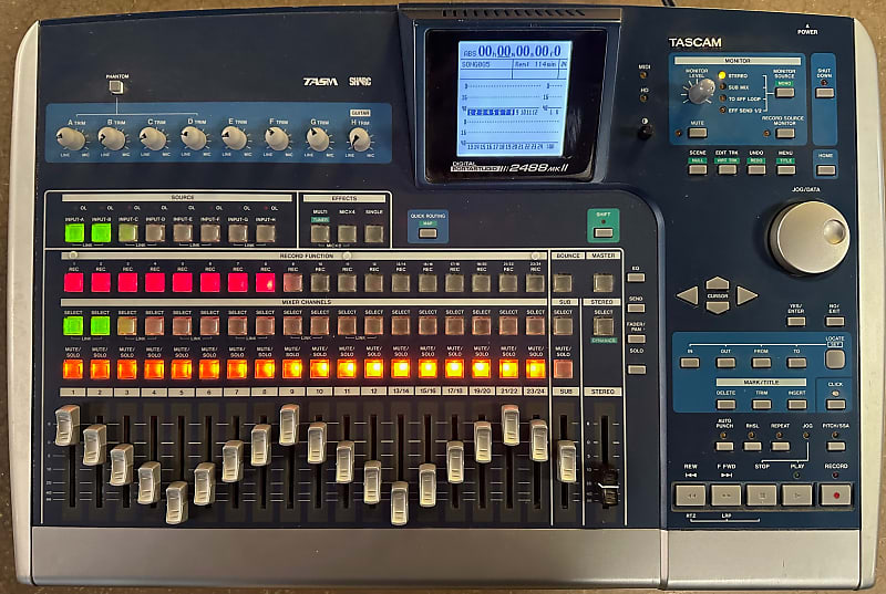 Tascam 2488 MKII Digital Multi Track Recorder in Very Good | Reverb