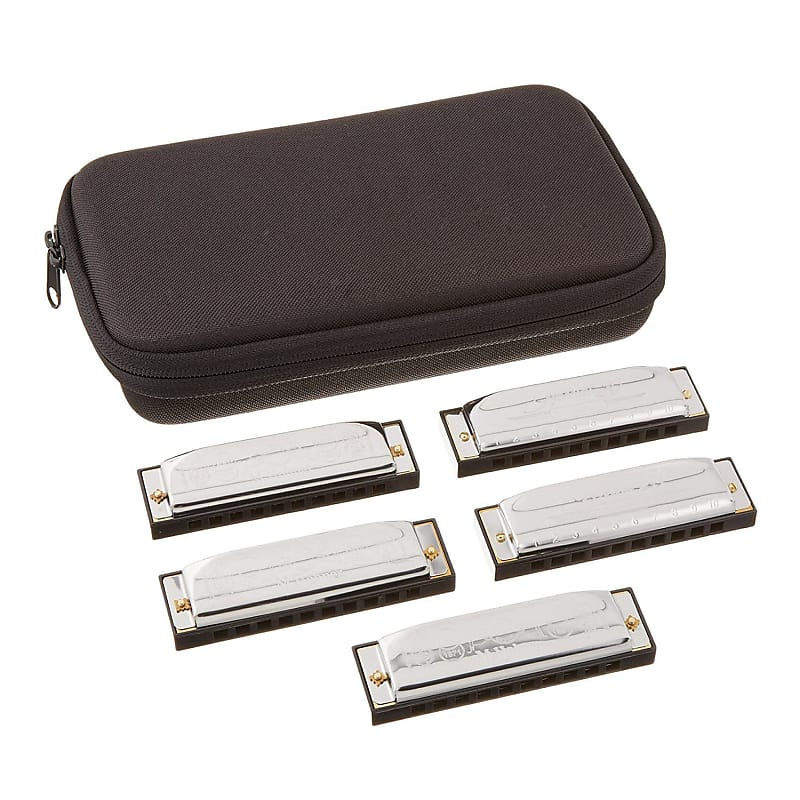 Hohner Special 20 5-Piece Harmonica Bundle with Case | Reverb