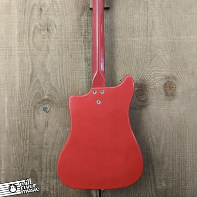 Kay TrueTone K100 Vanguard Vintage Electric Guitar Red c. 1960s w 