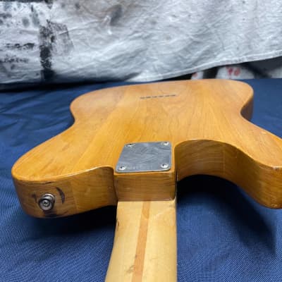 Fender American PARTS Telecaster Guitar - re-finished / routed for humbuckers 1972 - Local Pickup Only image 24