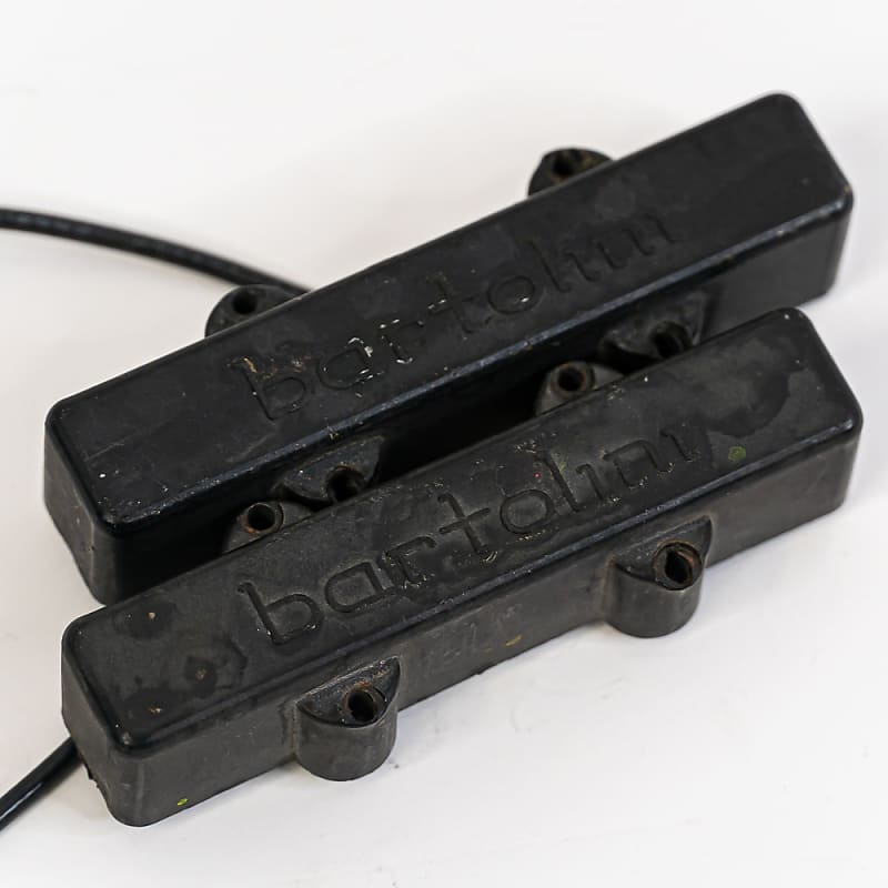 Bartolini JBass 4String Dual InLine Coil Bass Pickup Set Reverb