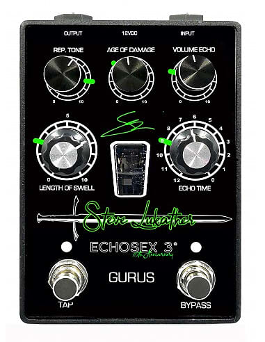 GURUS ECHOSEX 3° - 10° Anniversario Lukather Signature - Pedale delay per chitarra Foxgear image 1