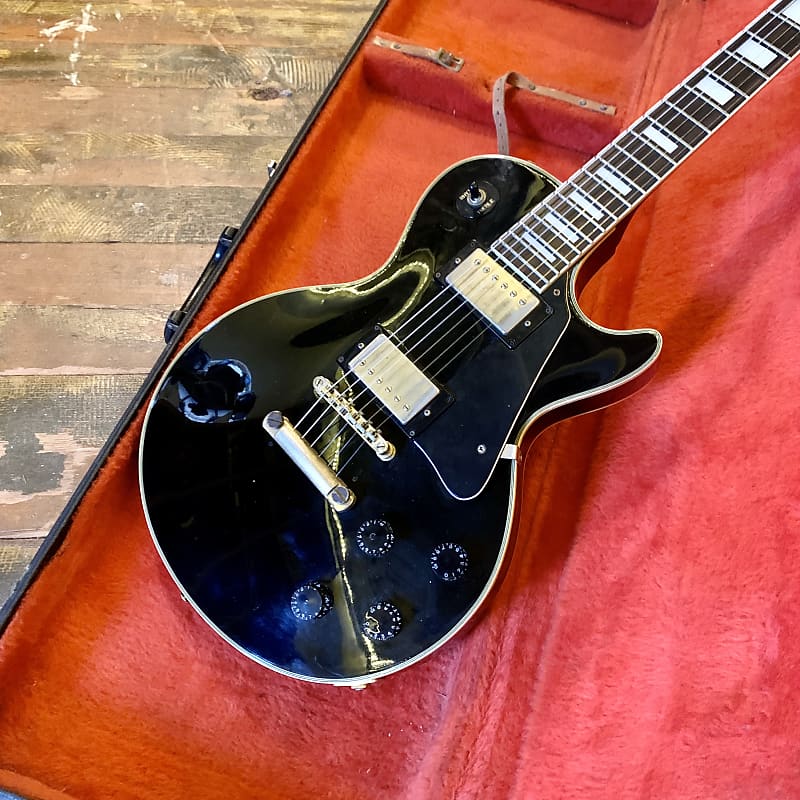 Epiphone by Gibson LPC-80 Les paul custom 1989 Black beauty | Reverb