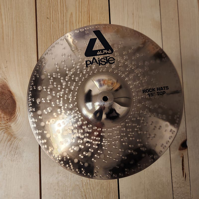 Paiste Rock Hats 15" TOP HAT ONLY Reverb