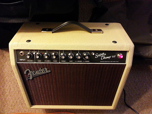 Fender super champ x2 blonde top