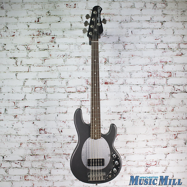 Music Man Sub 5 5-String Electric Bass Gray USA Made