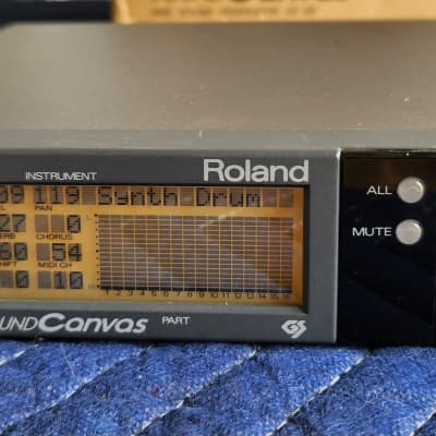 Roland Sound Canvas SC-55 MIDI Sound Generator 1991 - 1993 - Black