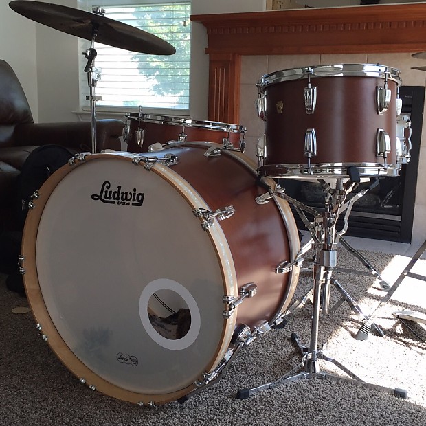 Ludwig Legacy Mahogany Satin mahogany