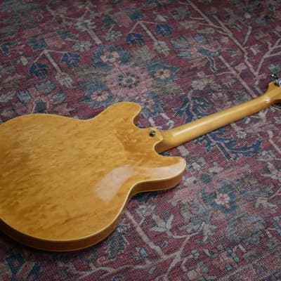 1982 Epiphone Casino Natural, Biege Label, Made in Japan Matsumoku Factory, MIJ image 6