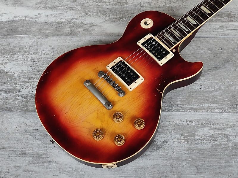 1977 Burny (Fernandes) Japan RLG-90 Les Paul Standard (Cherry Sunburst)