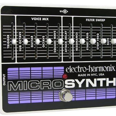 Electro-Harmonix Microsynth Synthesizer pedal image 5