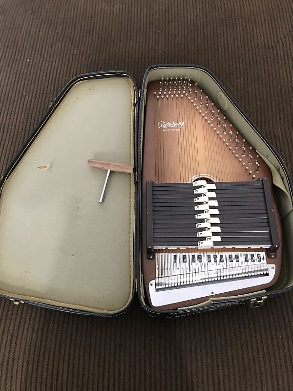 Oscar Schmidt Autoharp 15 EBH/R 1979 Natural Reverb