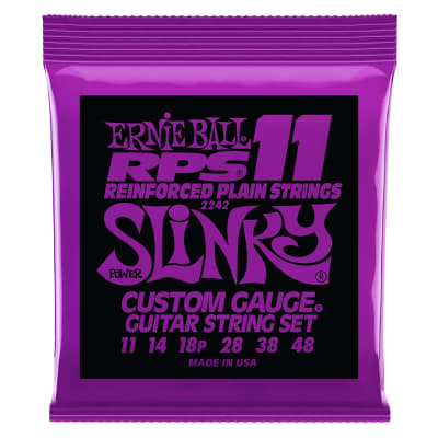 Ernie Ball RPS Power Slinky Electric Guitar Strings, Custom Gauge 11-48, P02242 image 3