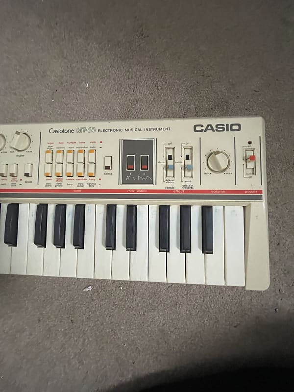 Casio MT-65 Casiotone 49-Key Synthesizer | Reverb