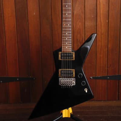Fernandes BX-70 Explorer Short Scale Black Electric Guitar Vintage Pre-Owned image 2