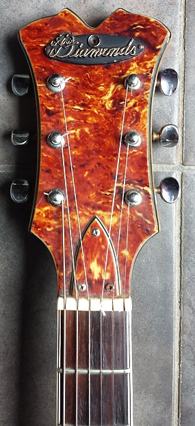Rare Vintage 1960s Aria Diamond Electric Hollow Body Guitar Rare Vintage 1960s Aria Diamond Electric Hollow Body Guitar