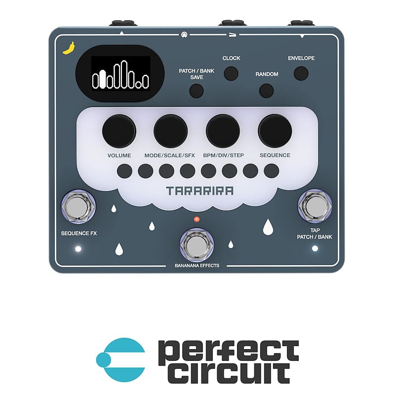 Bananana Effects リバーブ Bananana Effects Tararira Arpeggiator | Reverb